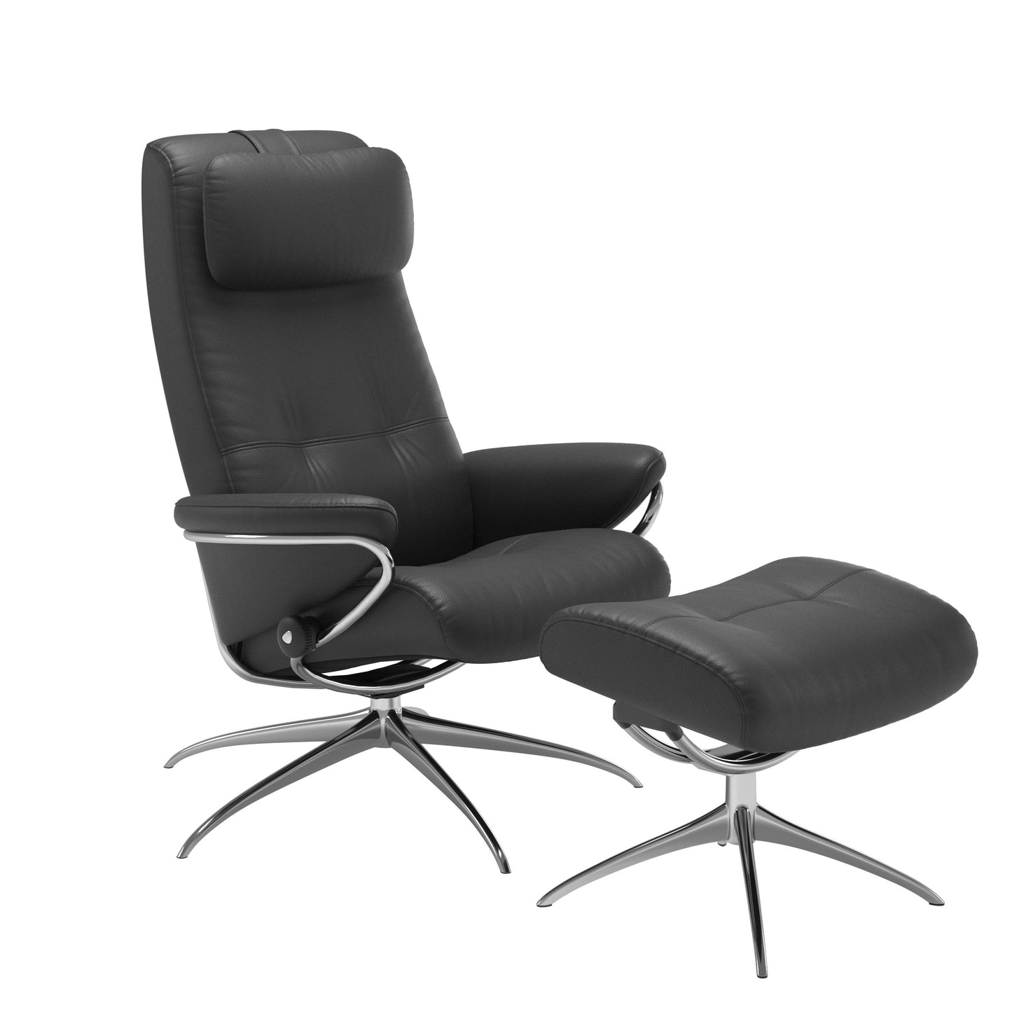 Stressless® Berlin Low Back with headrest - Cross - Paloma