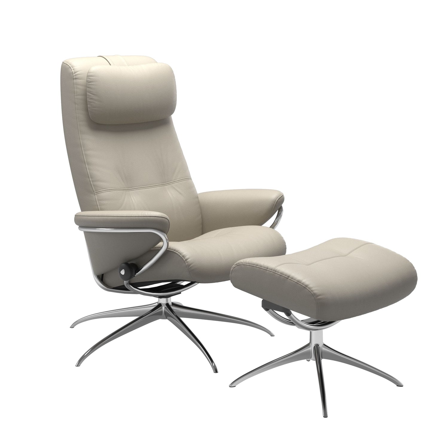 Stressless® Berlin Low Back with headrest - Cross - Paloma