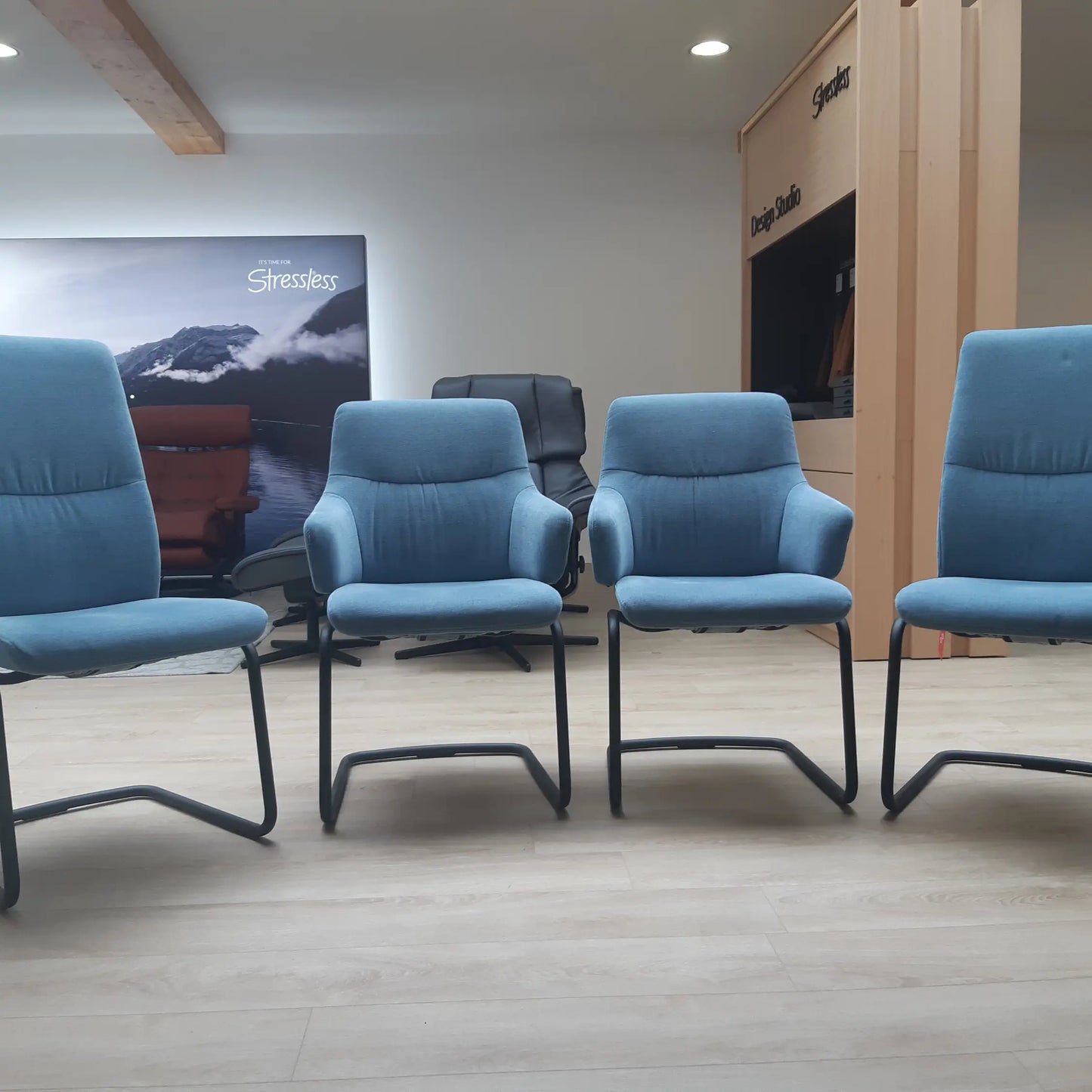 Stressless Mint set van 4 eetkamerstoelen