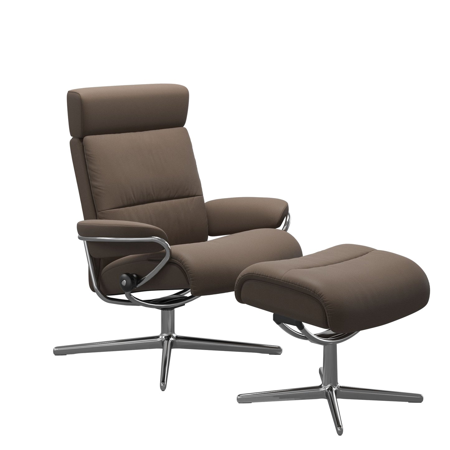 Stressless® Tokyo Dossier Bas avec appui-tête - Cross - Batick