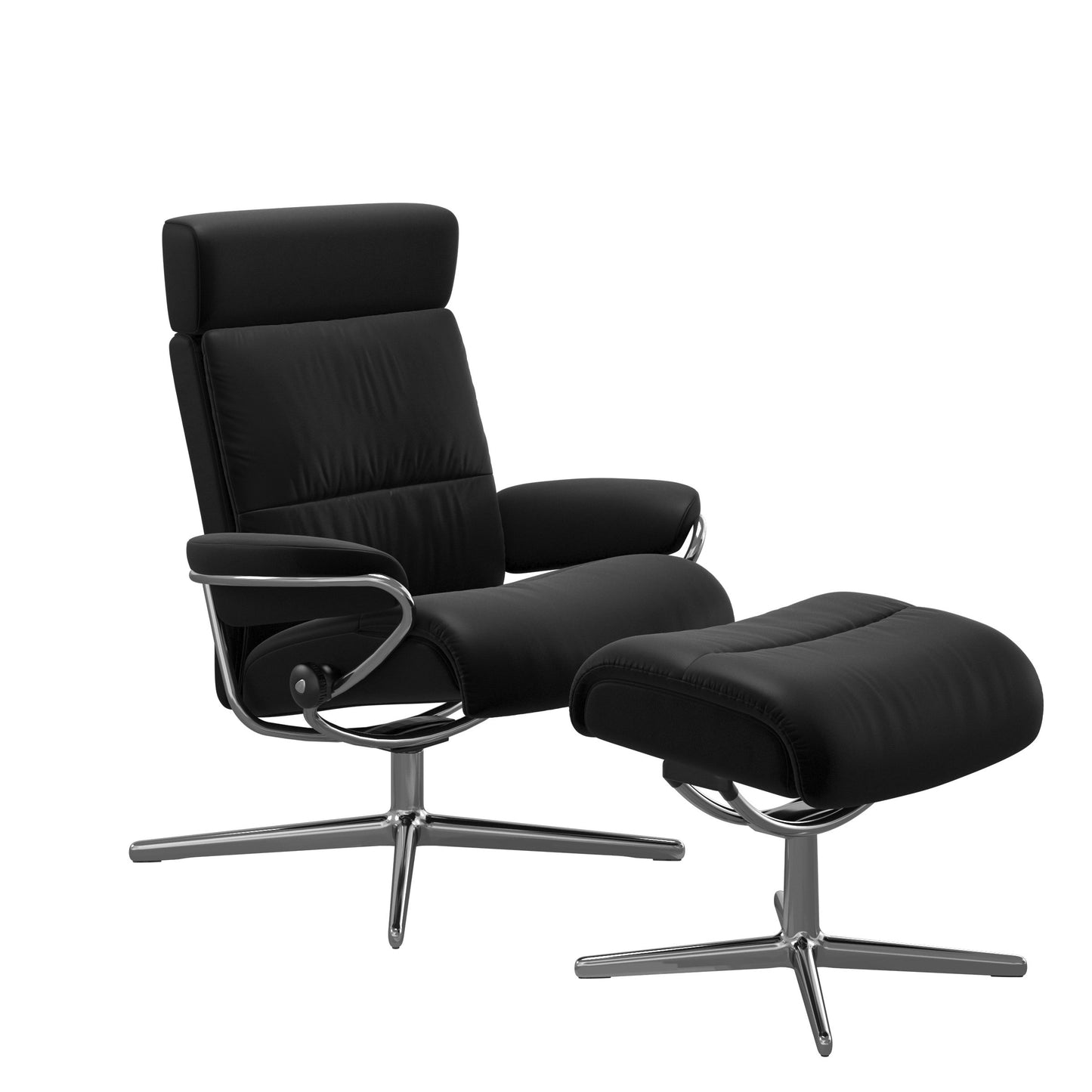 Stressless® Tokyo Dossier Bas avec appui-tête - Cross - Batick