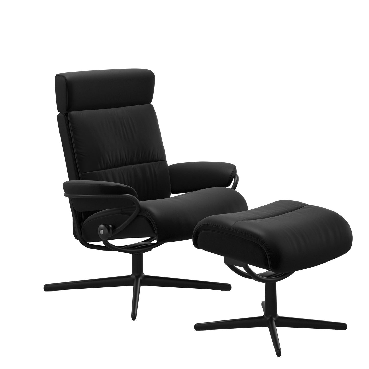 Stressless® Tokyo Dossier Bas avec appui-tête - Cross - Batick