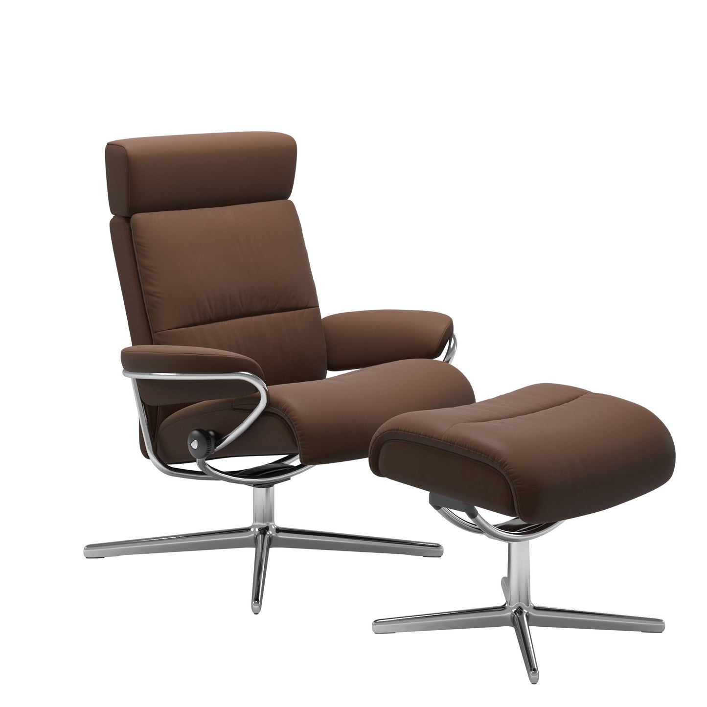 Stressless® Tokyo Dossier Bas avec appui-tête - Cross - Batick