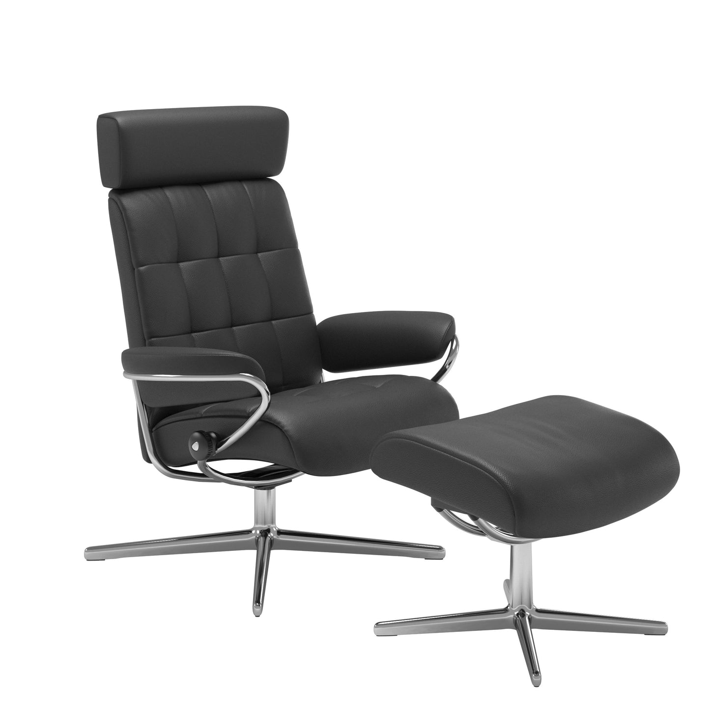 Stressless® London Low Back met hoofdsteun - Cross - Velaro
