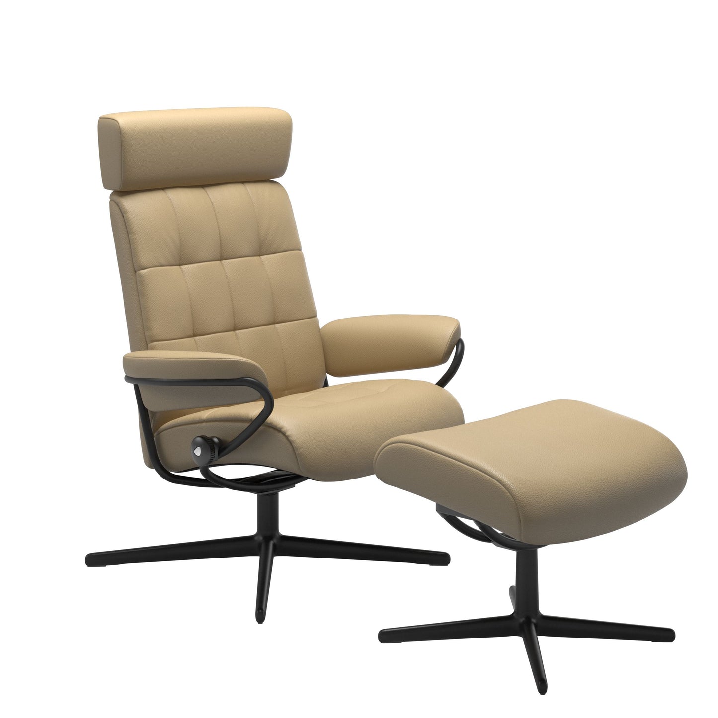 Stressless® London Low Back met hoofdsteun - Cross - Velaro