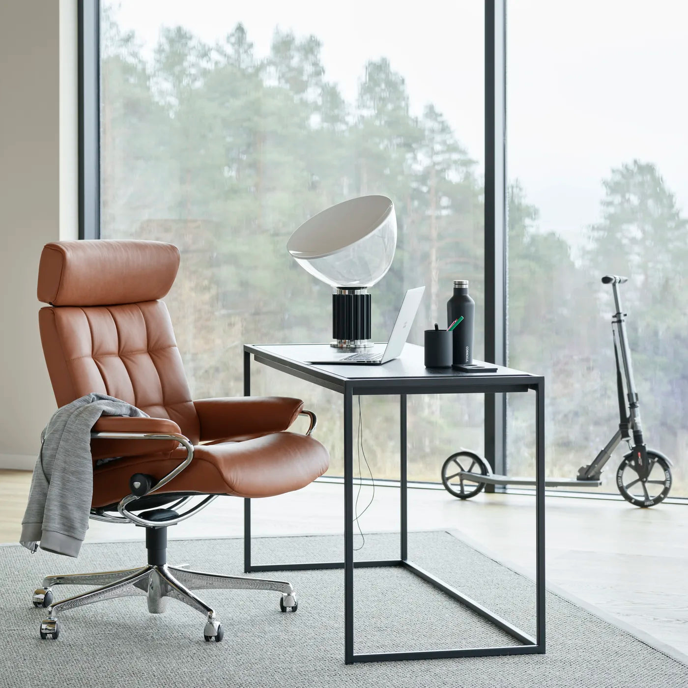 Relaxzetel als bureaustoel