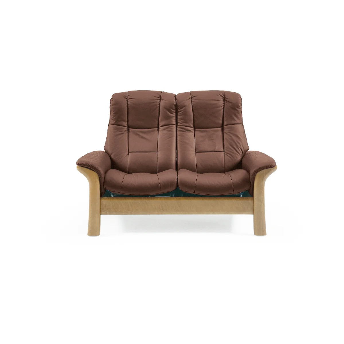 Canapé 2 places Stressless Windsor en cuir cuivré