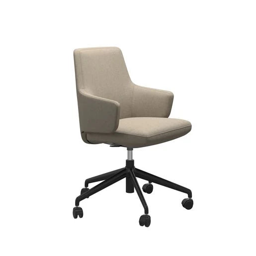 Stressless Vanilla als bureaustoel